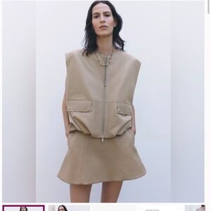 Zara Tan Vest